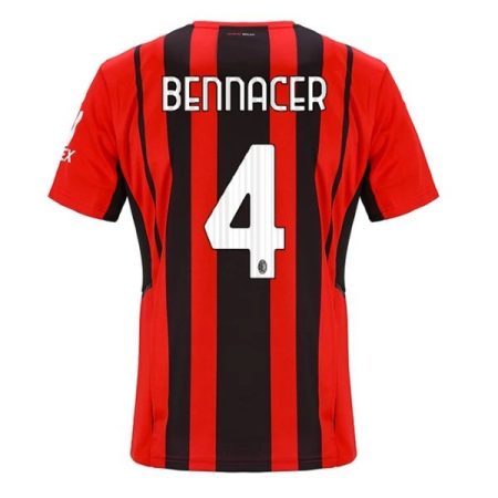 Camisola AC Milan Bennacer 4 Principal 2021 2022